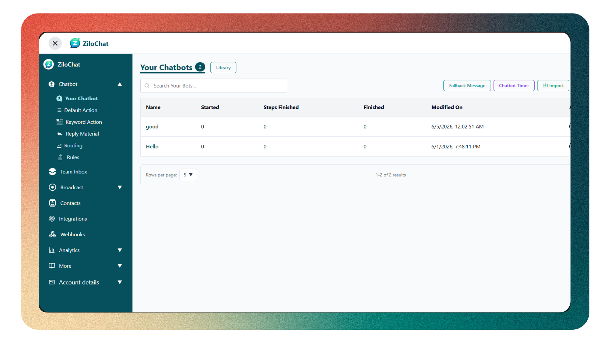 ZiloChat, screenshot 1 of 7